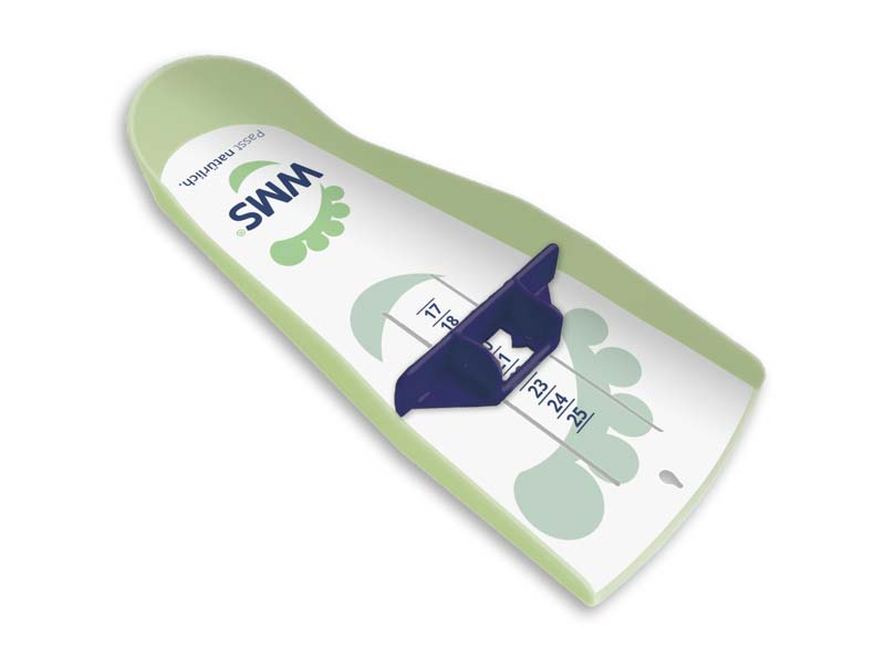 WMS Babyfußmessschale